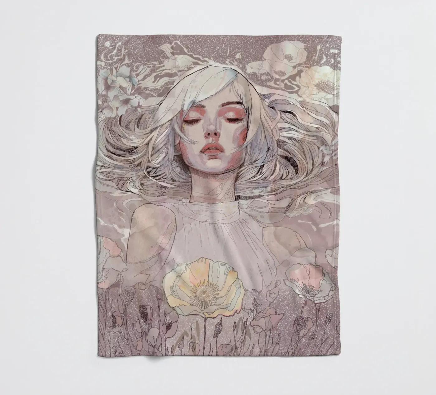 Flucht Fleecedecke von Giulio Iurissevich