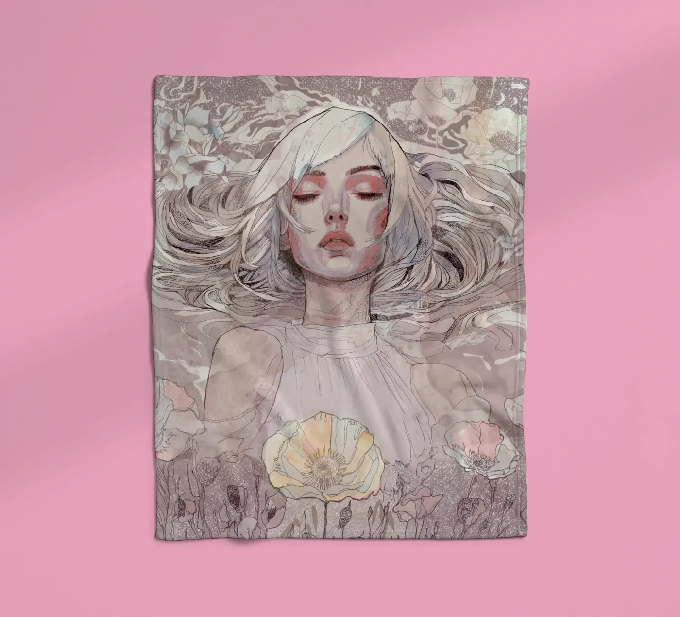 Flucht Fleecedecke von Giulio Iurissevich