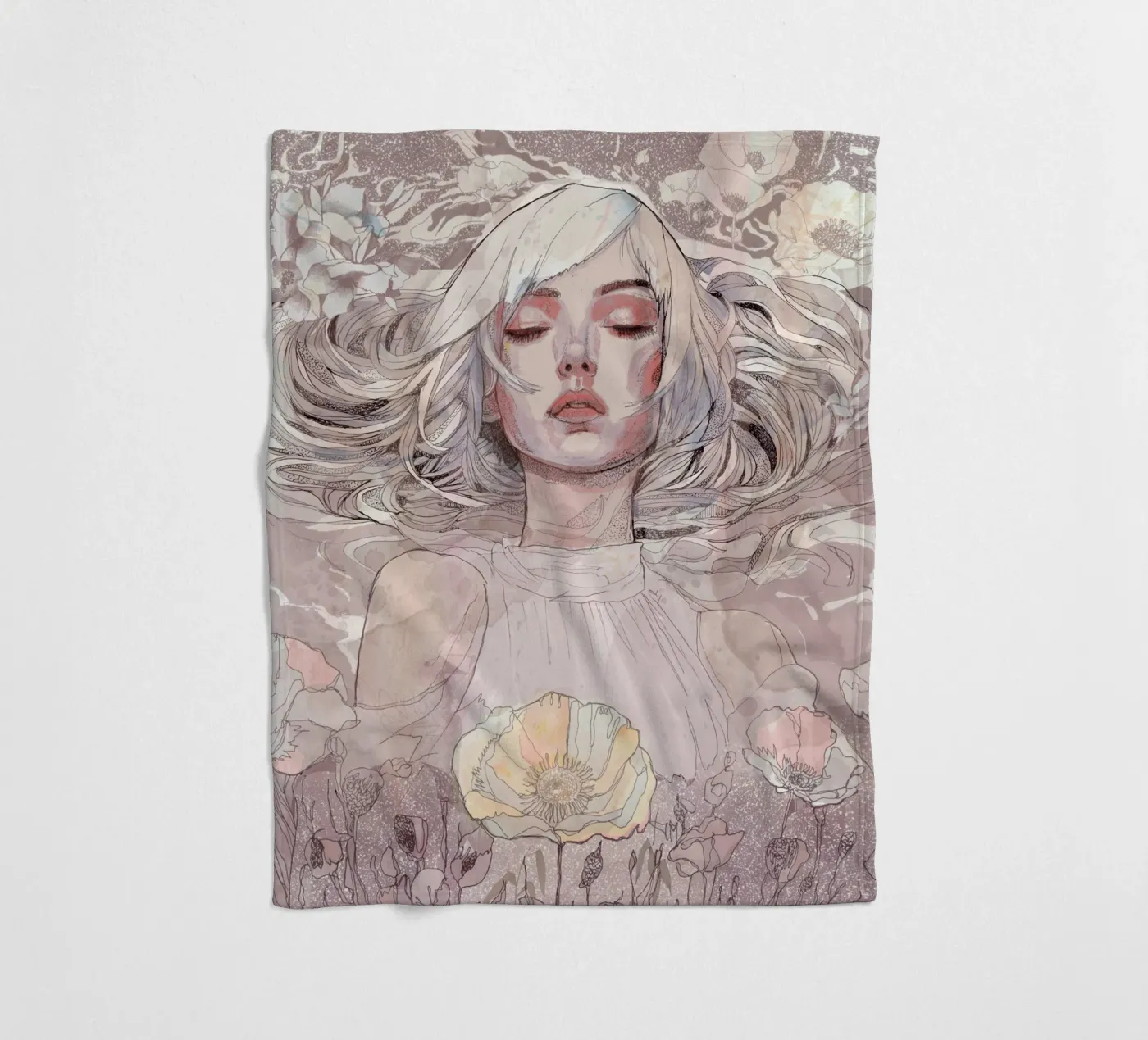 Flucht Fleecedecke von Giulio Iurissevich