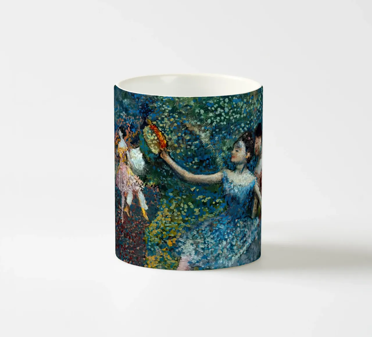 Ballerina con tamburello - Edgar Degas tazza in ceramica da Alfieson