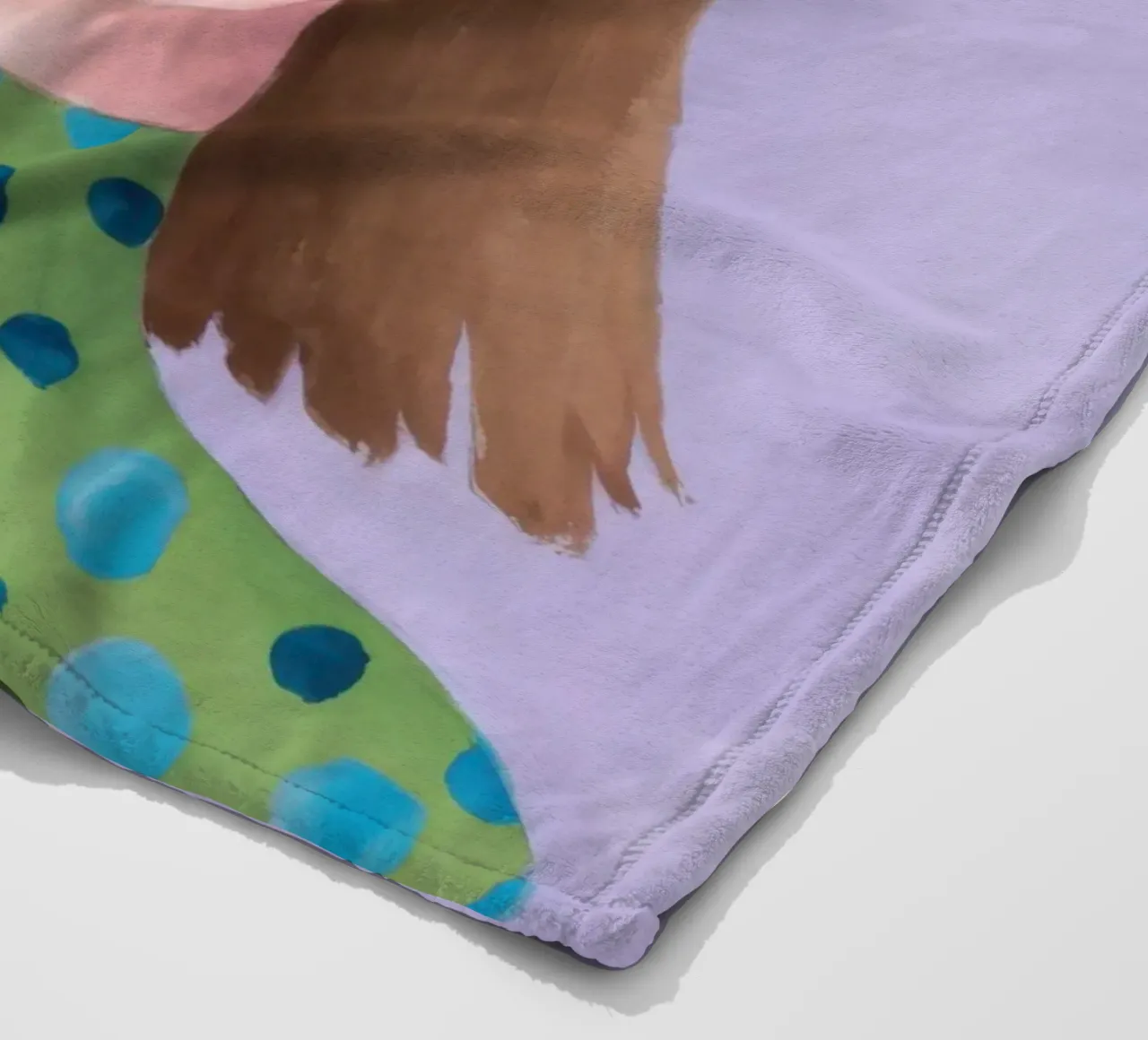 Sguardo di meraviglia con gli occhi spalancati coperta in pile da Selene Shade