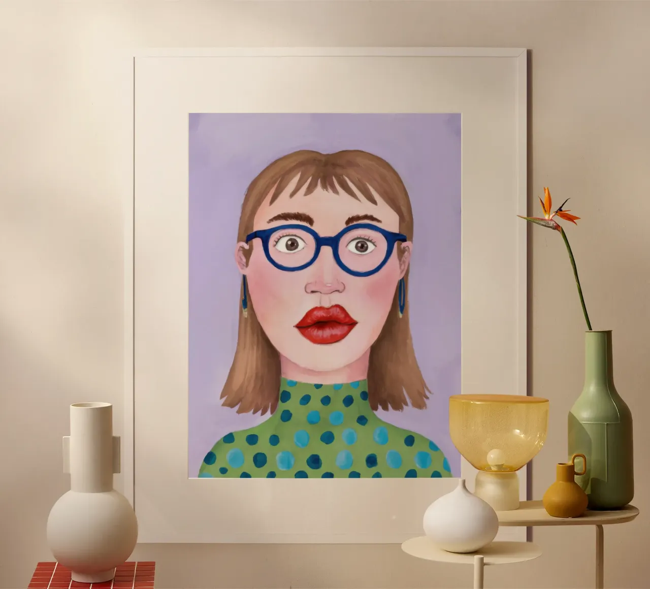 Sguardo di meraviglia con gli occhi spalancati poster da Selene Shade
