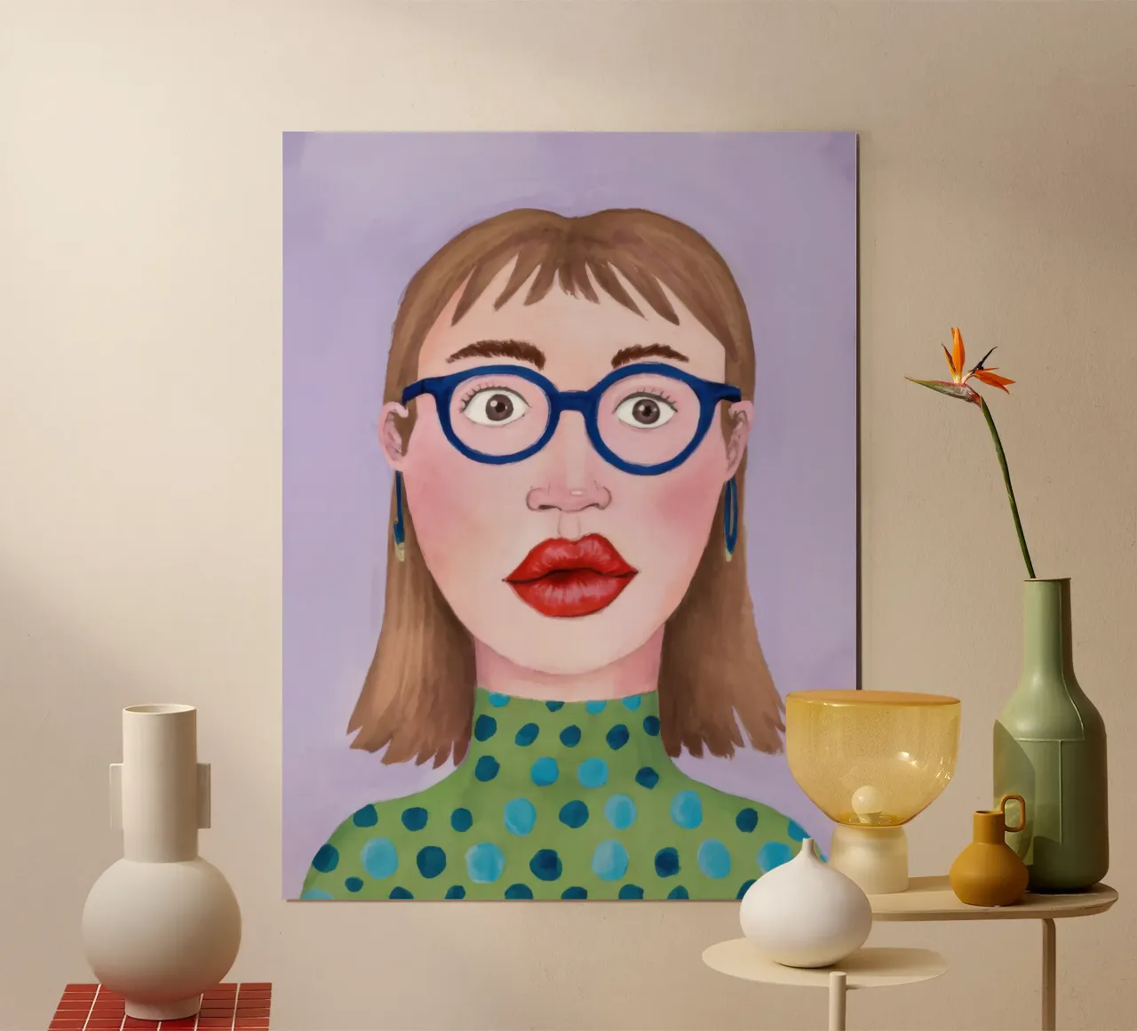 Sguardo di meraviglia con gli occhi spalancati poster da Selene Shade