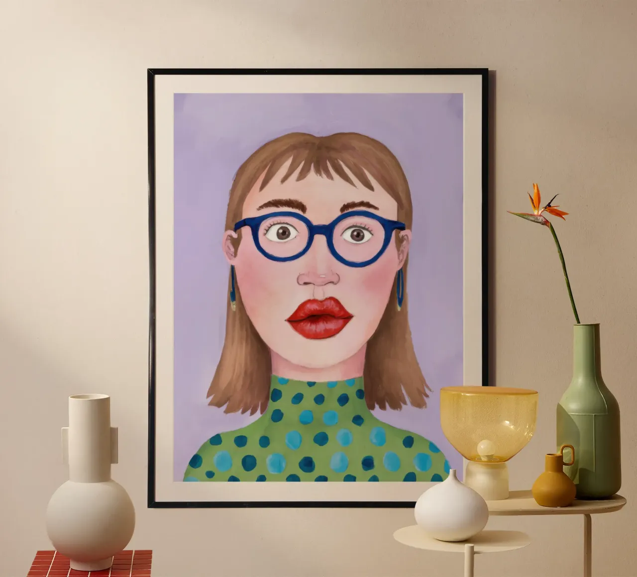 Sguardo di meraviglia con gli occhi spalancati poster da Selene Shade