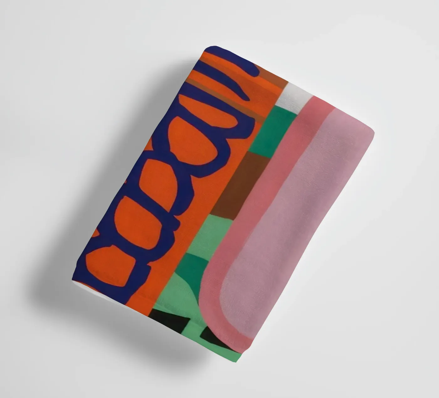 Eclectic Pattern Grid serviette de bain de Obs Canvas