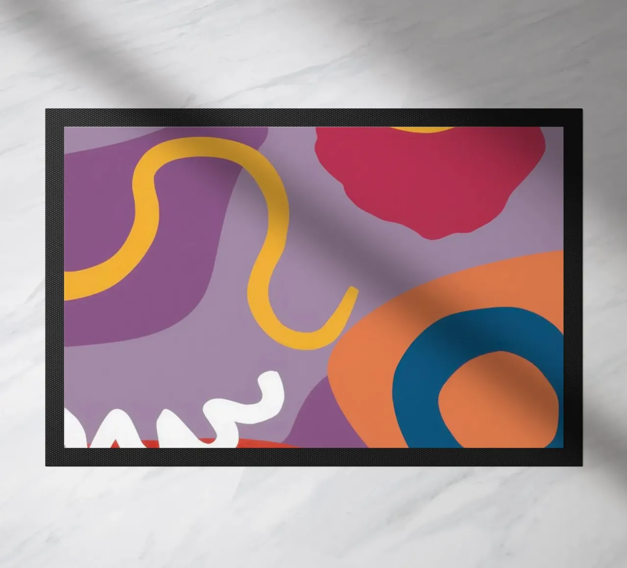 Flusso organico ondulato zerbino da Obs Canvas
