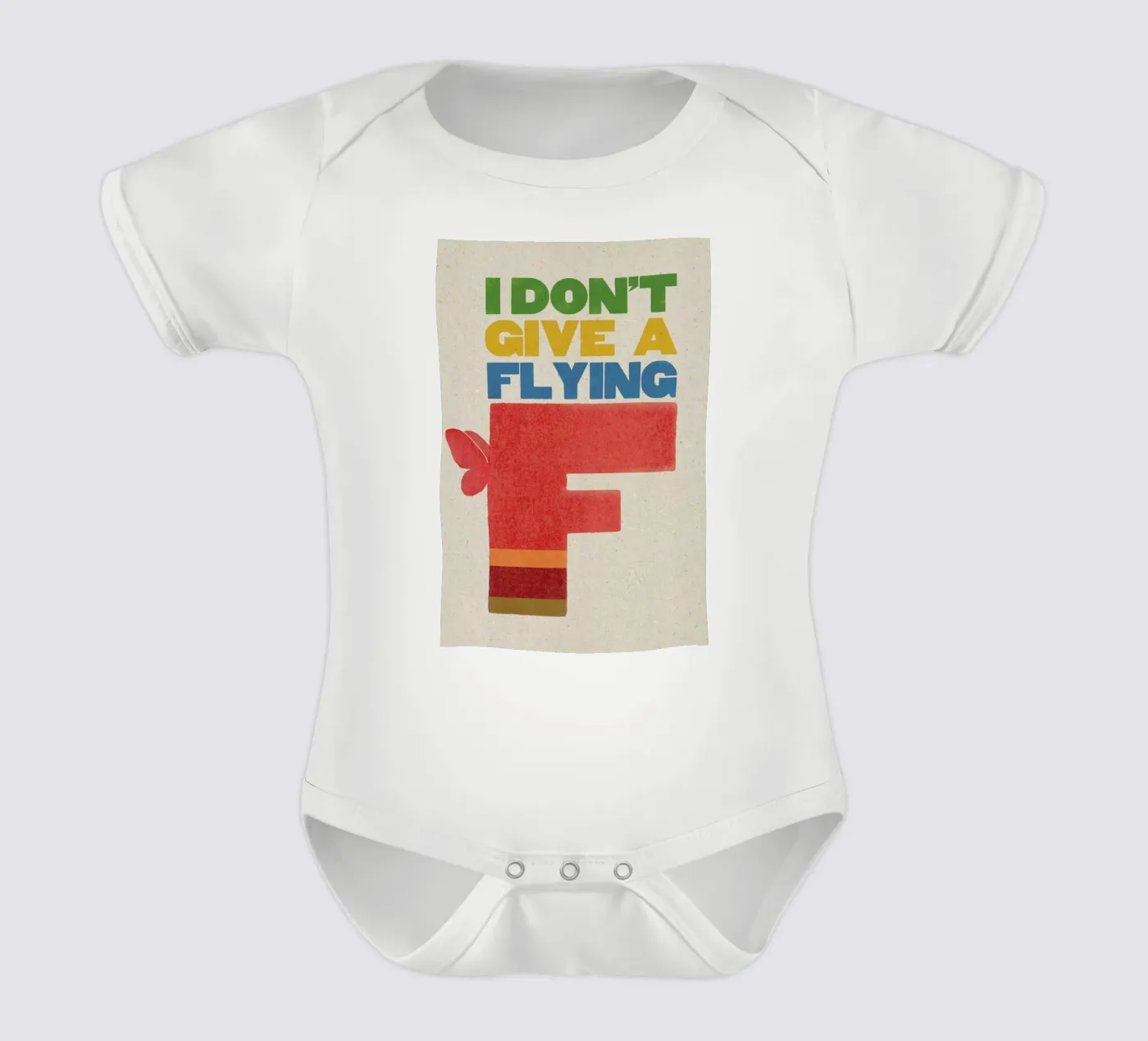 flyingf babyrompertje korte mouwen van Sammy Slabbinck