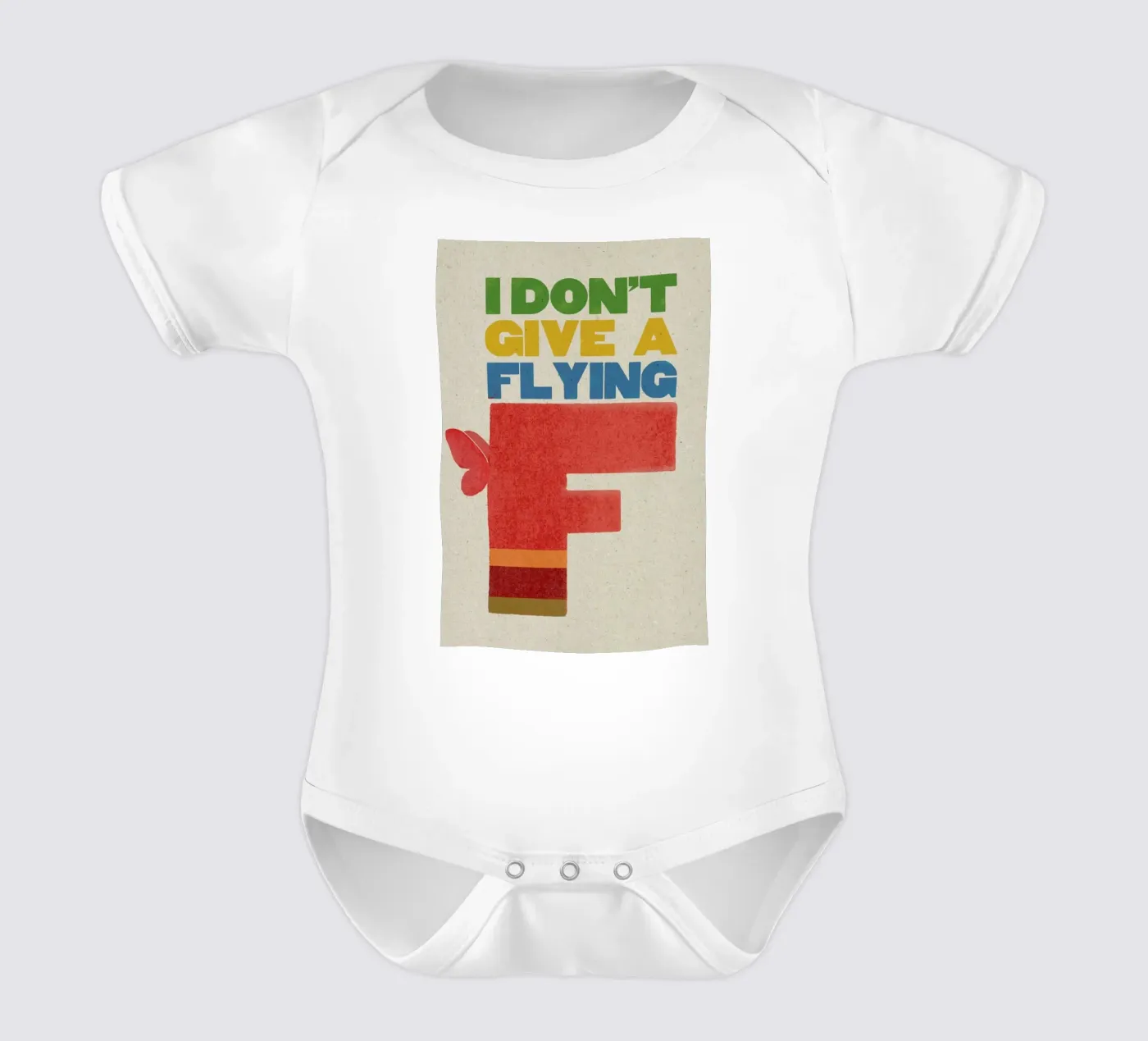 flyingf babyrompertje korte mouwen van Sammy Slabbinck