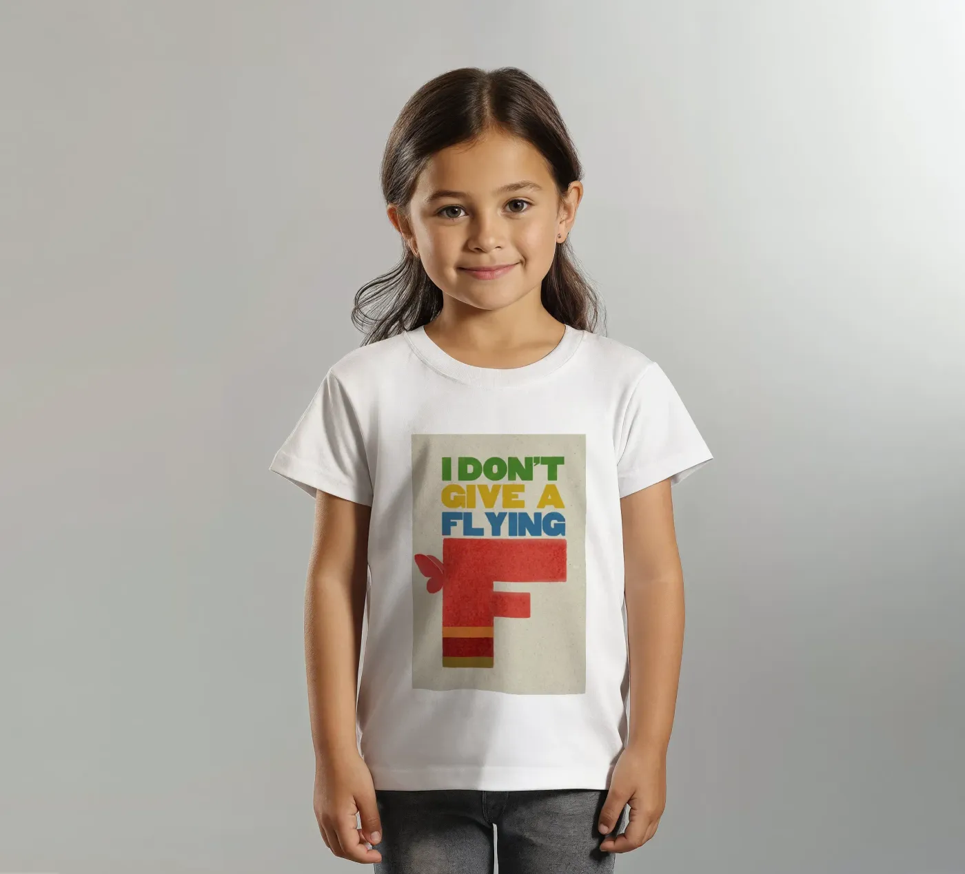 flyingf kids t-shirt by Sammy Slabbinck