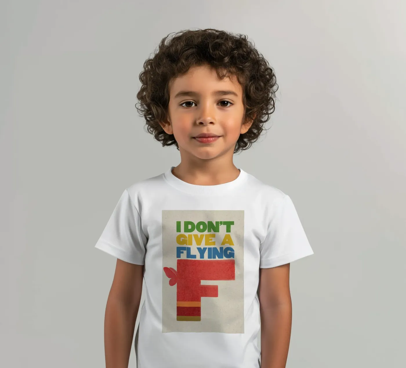 flyingf kids t-shirt by Sammy Slabbinck