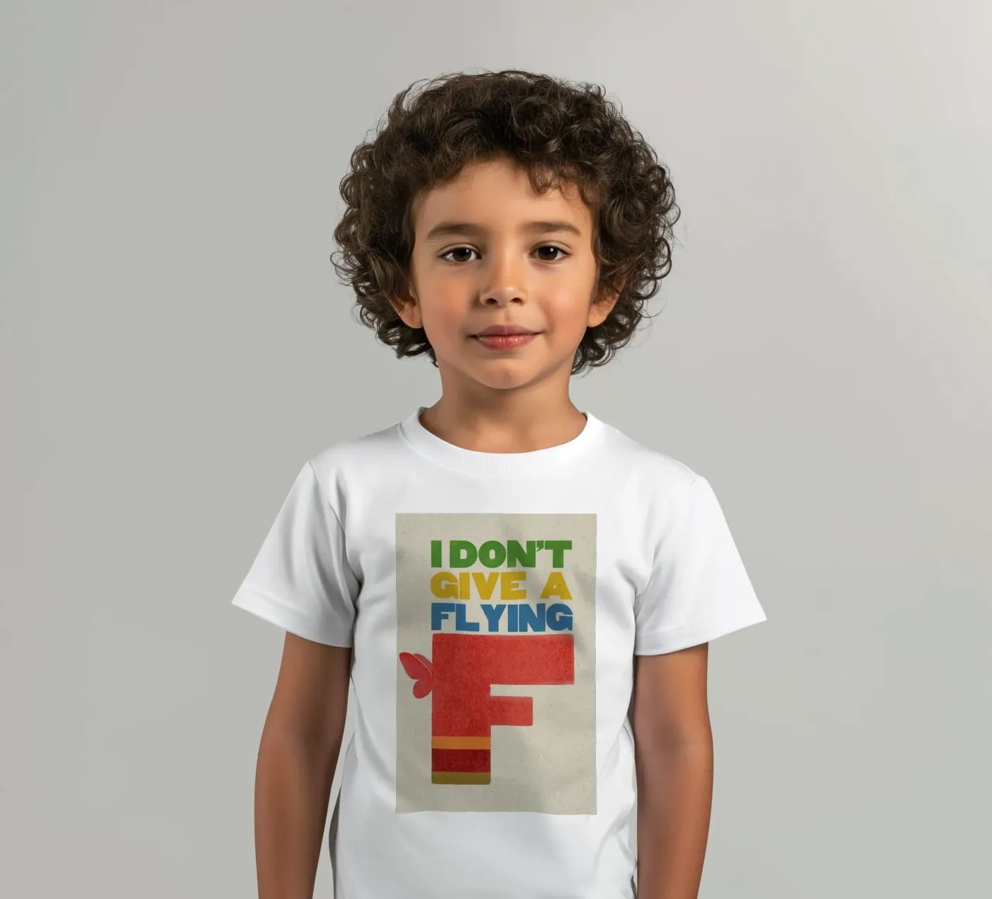 flyingf kids t-shirt by Sammy Slabbinck