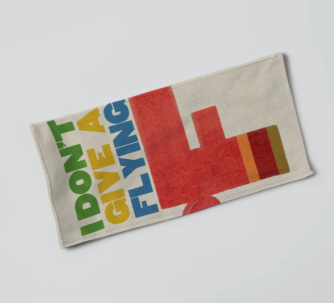 flyingf towel by Sammy Slabbinck
