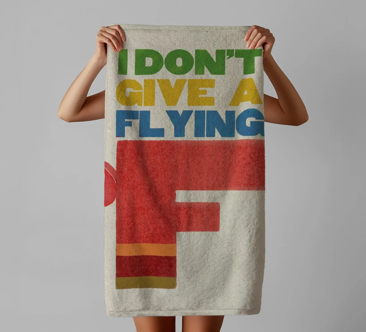flyingf towel by Sammy Slabbinck