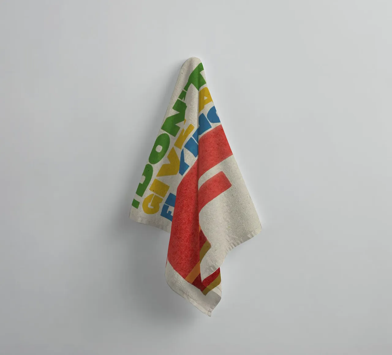 flyingf towel by Sammy Slabbinck