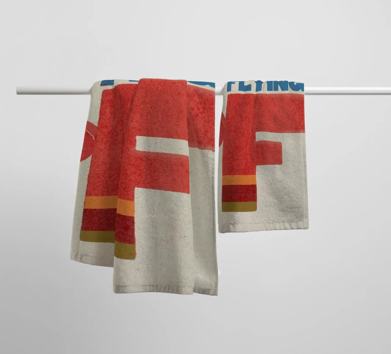 flyingf towel by Sammy Slabbinck