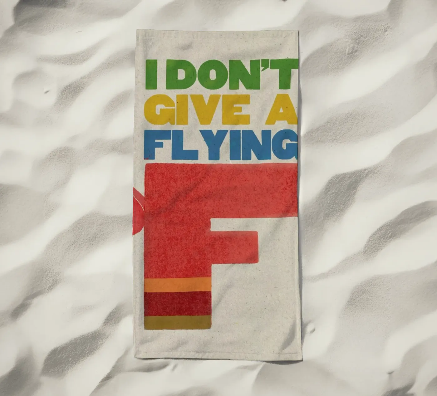 flyingf serviette de plage de Sammy Slabbinck
