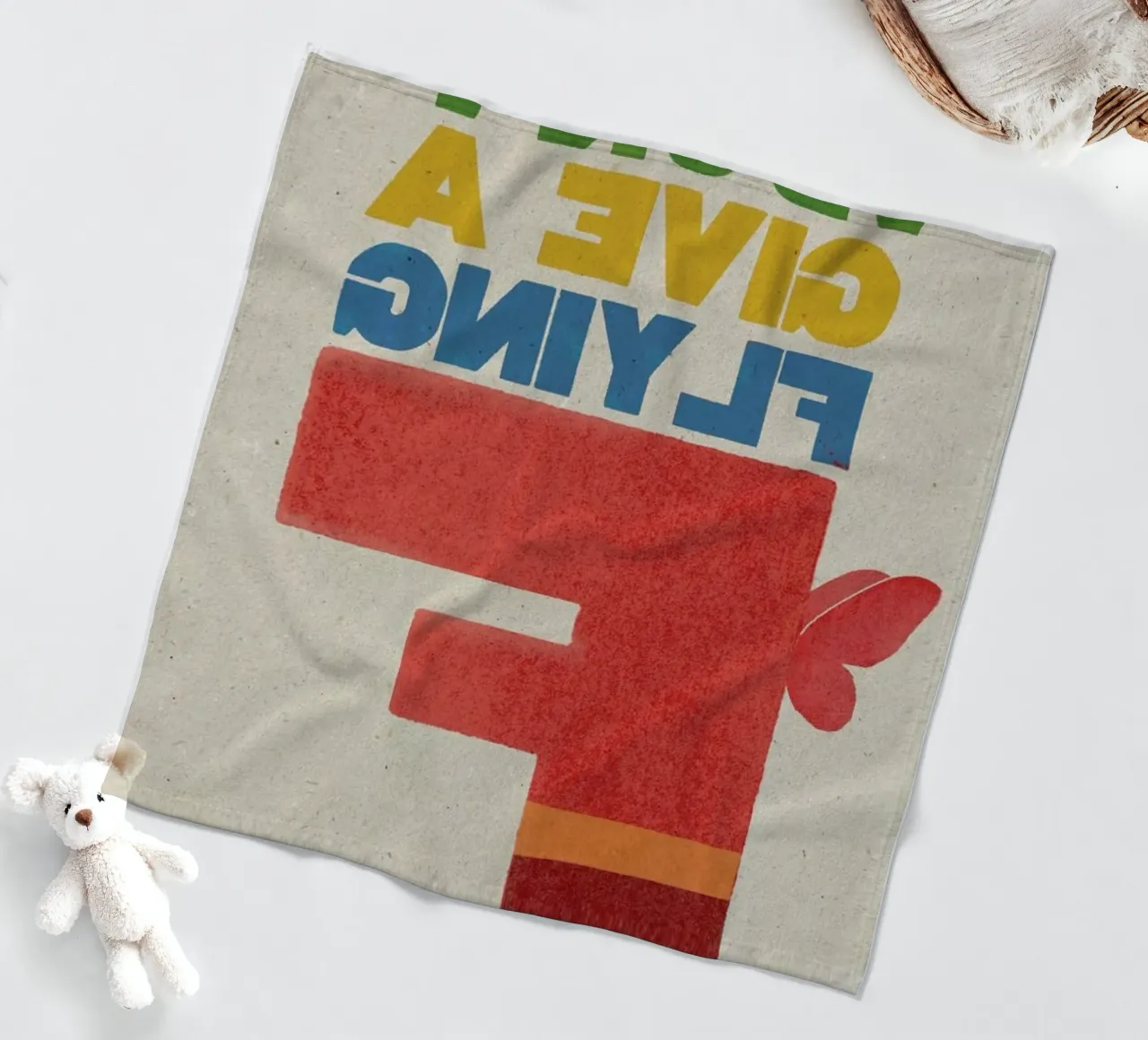 flyingf fleecedeken van Sammy Slabbinck