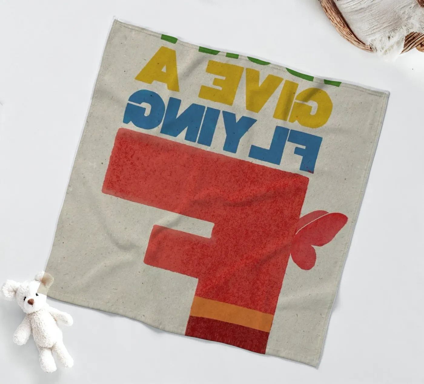 flyingf Fleecedecke von Sammy Slabbinck