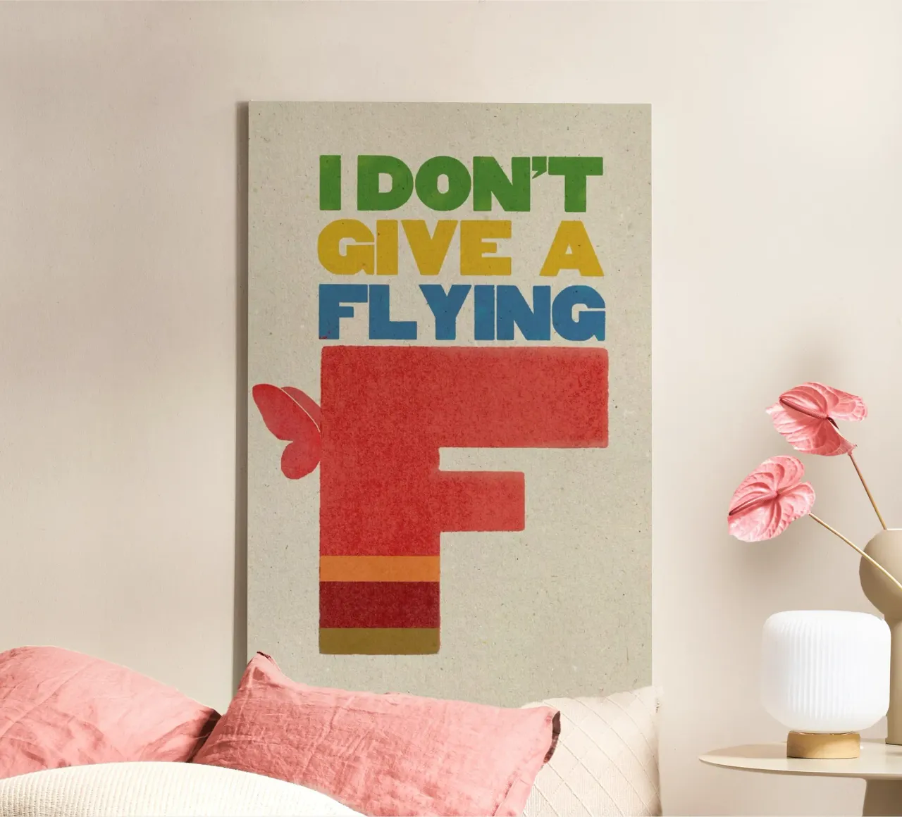 flyingf canvas with Floater frame by Sammy Slabbinck