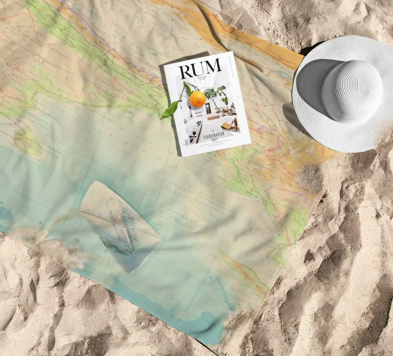 map-india telo mare da Ingrid Beddoes