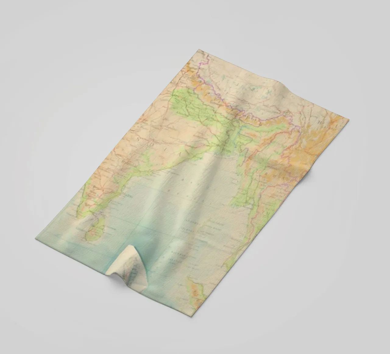 map-india telo mare da Ingrid Beddoes