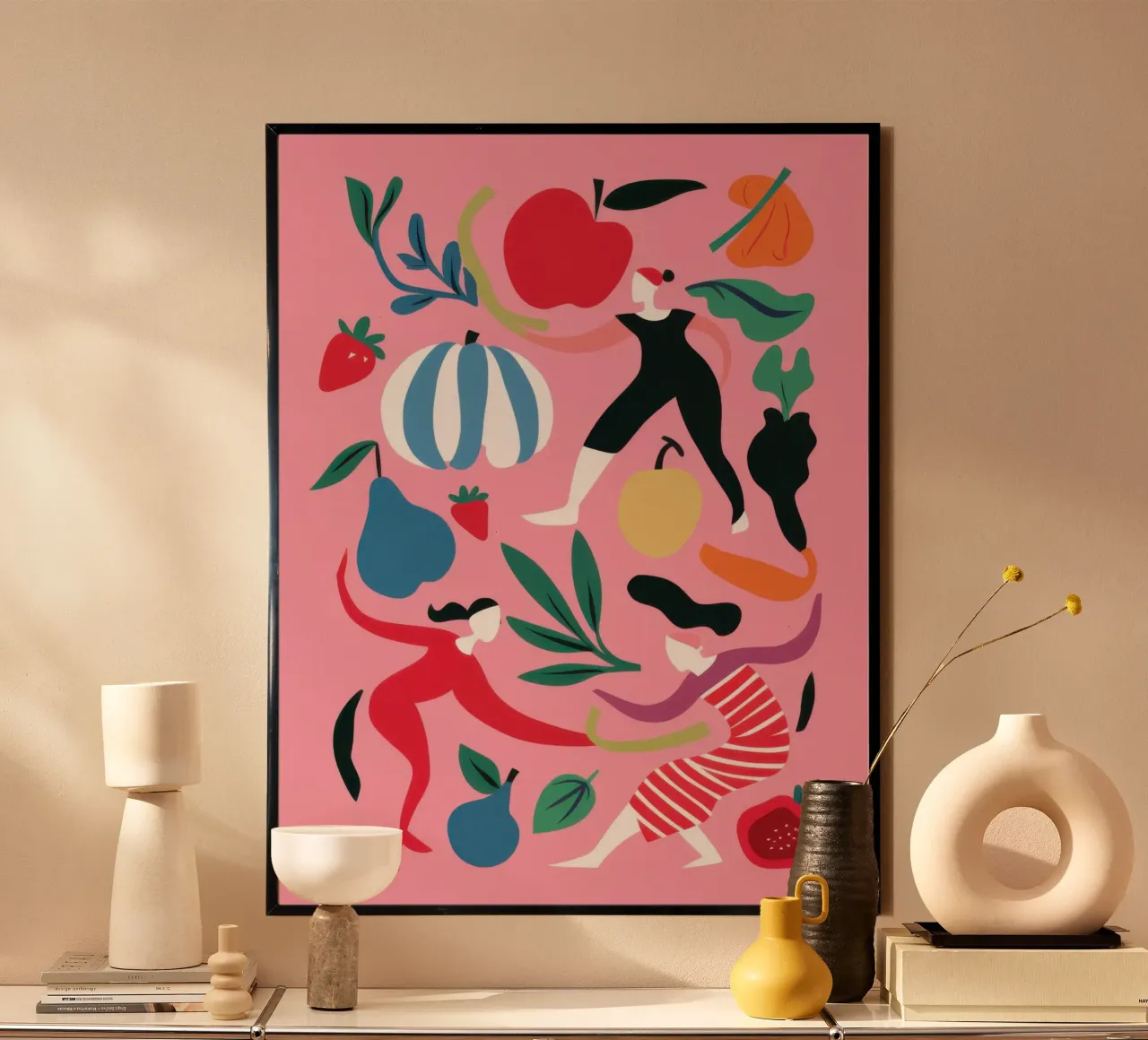 Viering van het vreugdevolle lichaam poster van Irish Strokes
