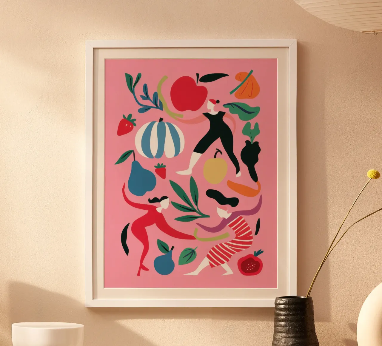 Viering van het vreugdevolle lichaam poster van Irish Strokes