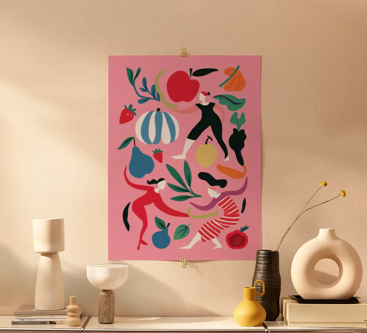 Viering van het vreugdevolle lichaam poster van Irish Strokes