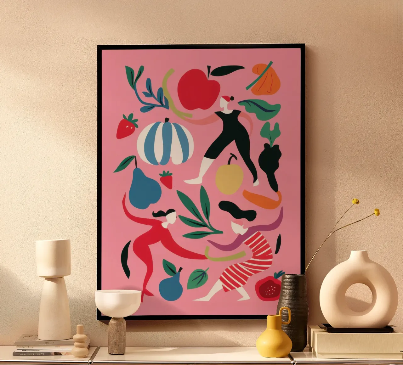 Viering van het vreugdevolle lichaam poster van Irish Strokes