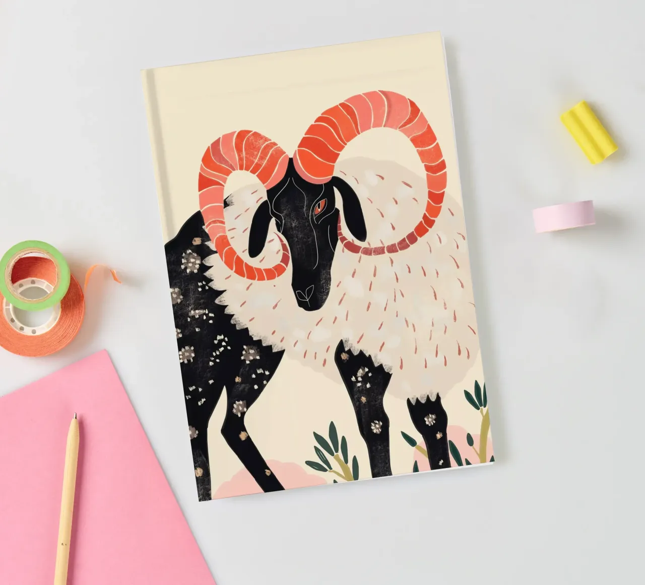 Majestic Ram notebook by ArtsySesta