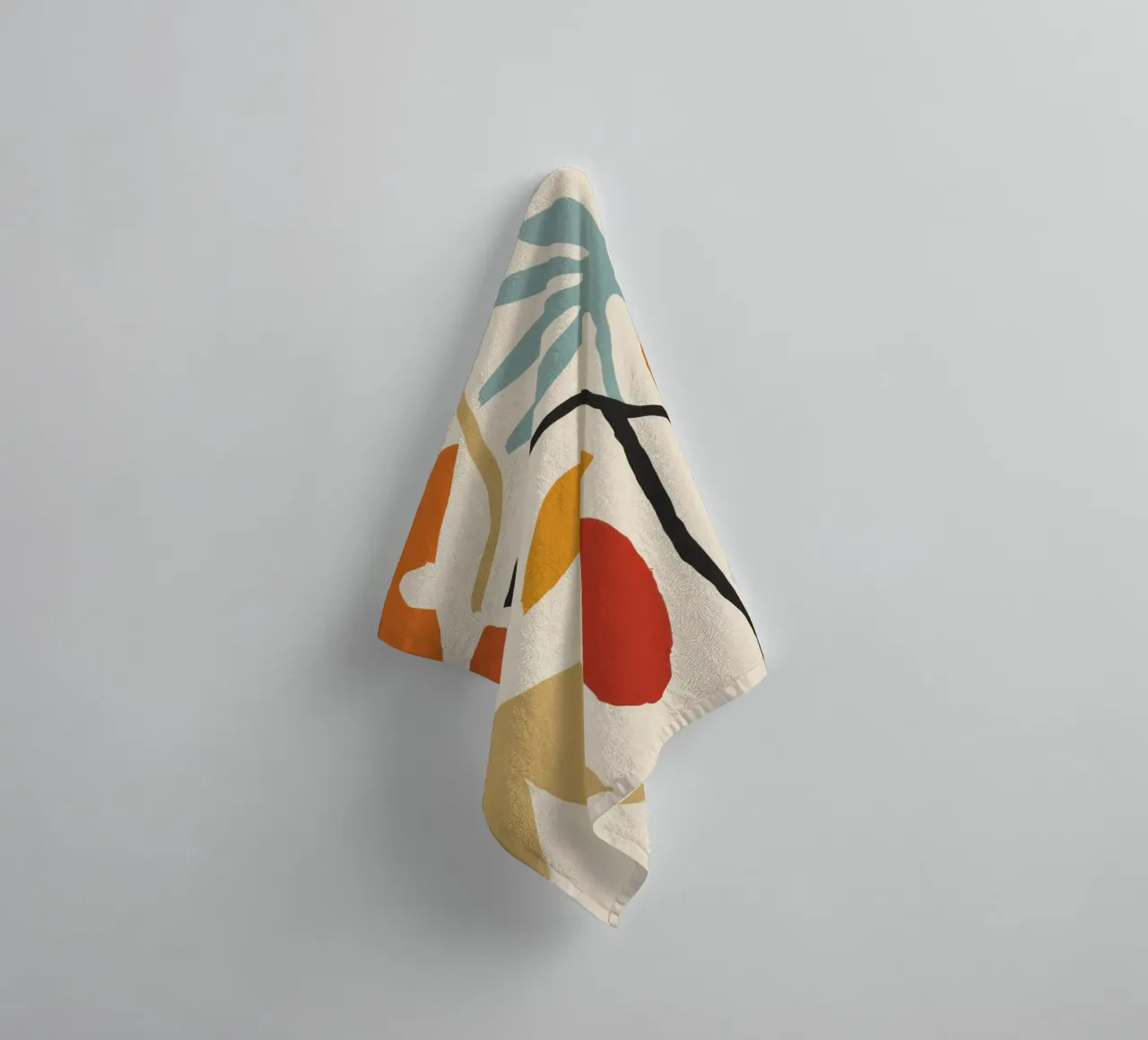 Abstract Body Forms towel by Gaia Viesta