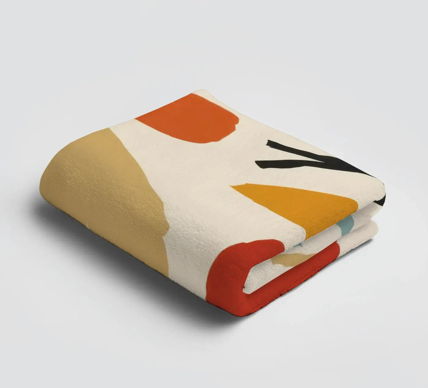 Abstract Body Forms towel by Gaia Viesta