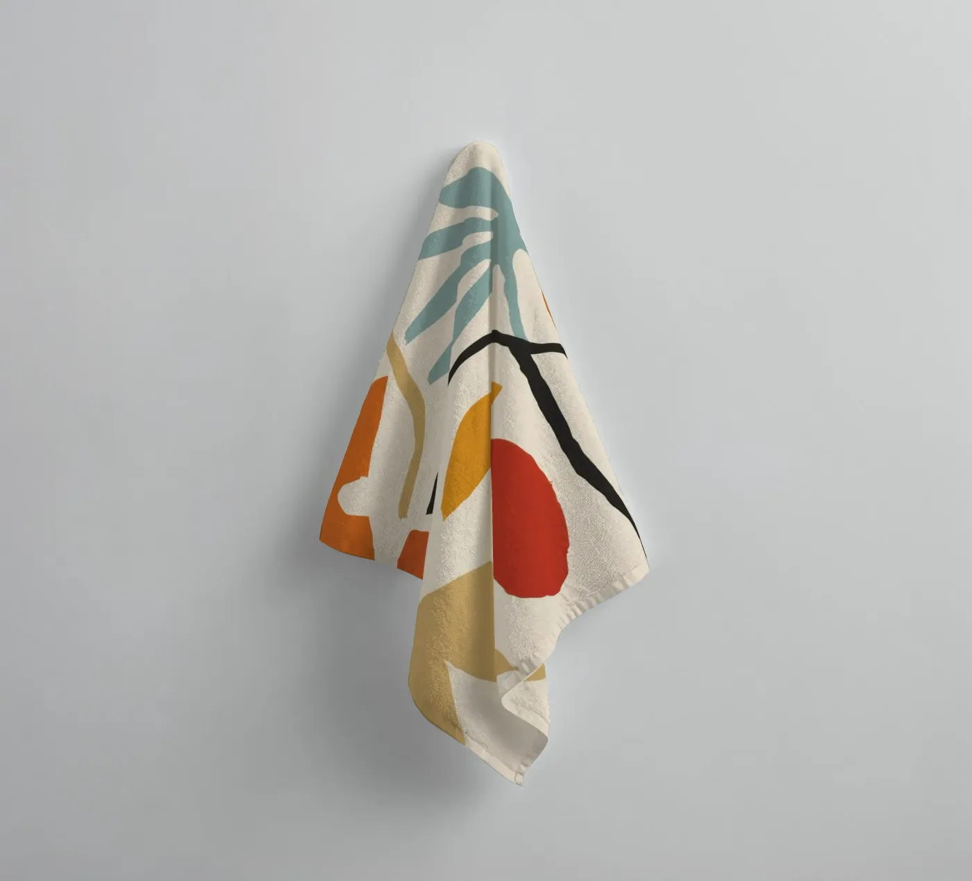 Abstract Body Forms towel by Gaia Viesta