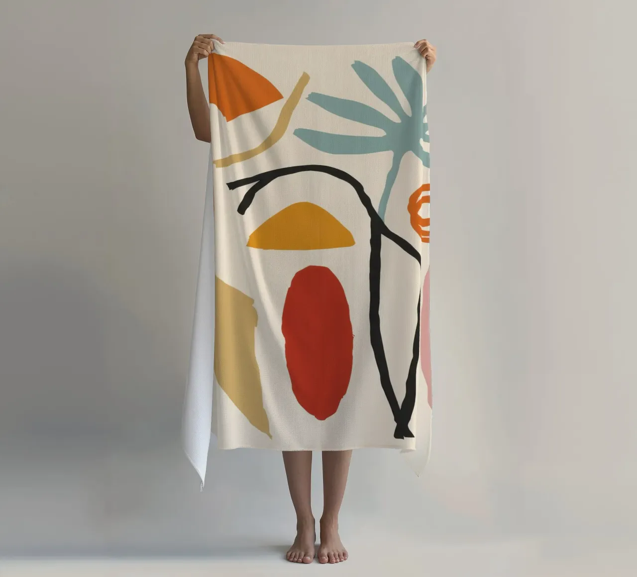 Forme astratte del corpo telo mare da Gaia Viesta