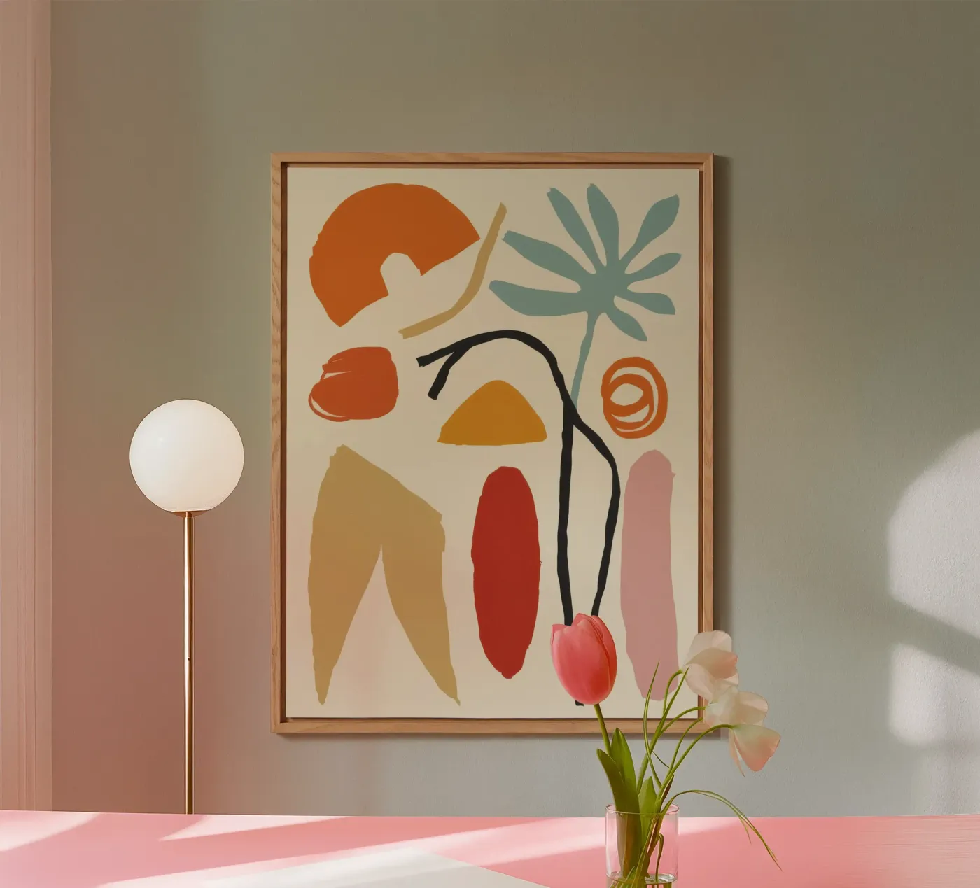 Abstract Body Forms forex-plaat van Gaia Viesta