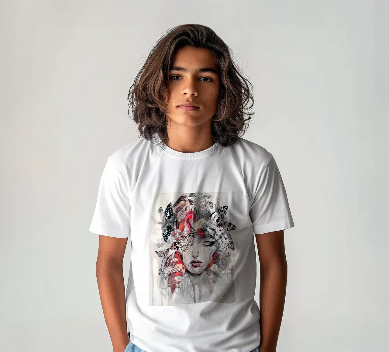 my dream is me kids t-shirt by Giulio Iurissevich