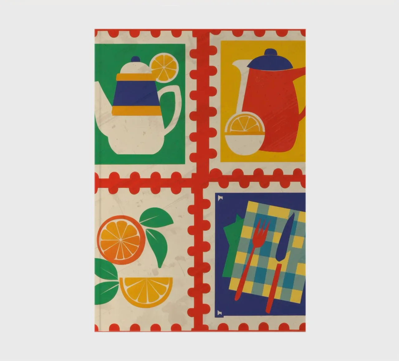Collezione di francobolli Pop Art diario da Irish Strokes