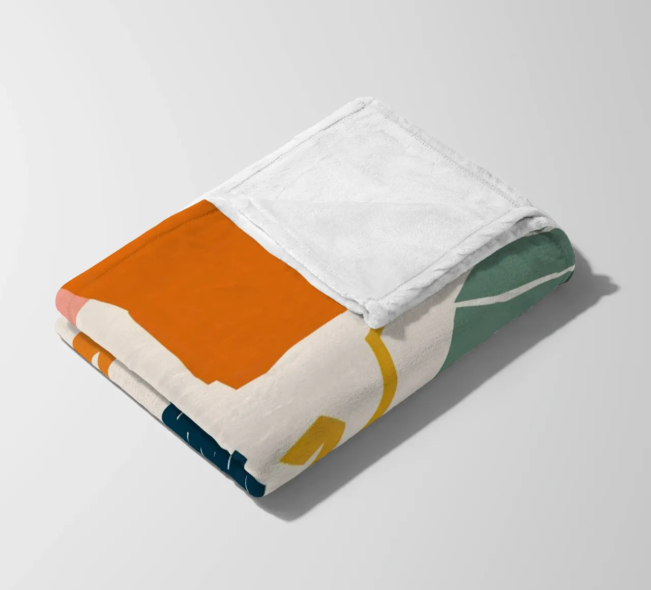 Collage di forme frantumate coperta in pile da Obs Canvas