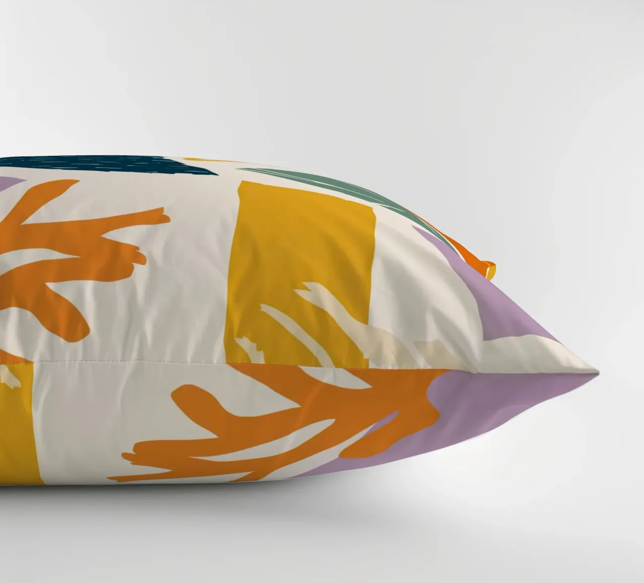 Collage di forme frantumate cuscino da Obs Canvas