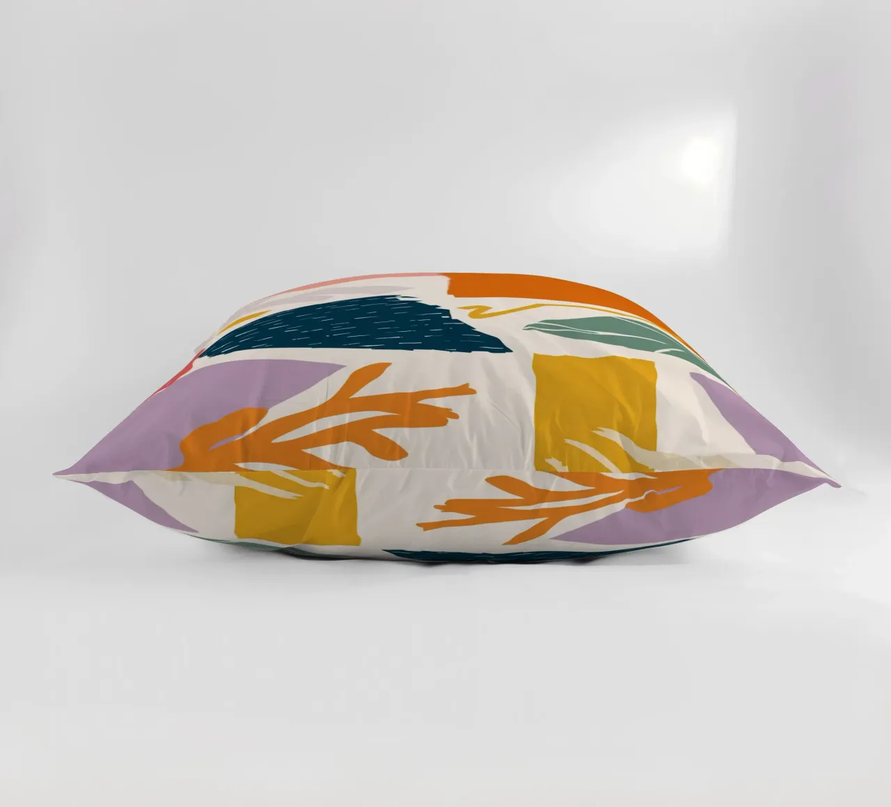 Collage di forme frantumate cuscino da Obs Canvas