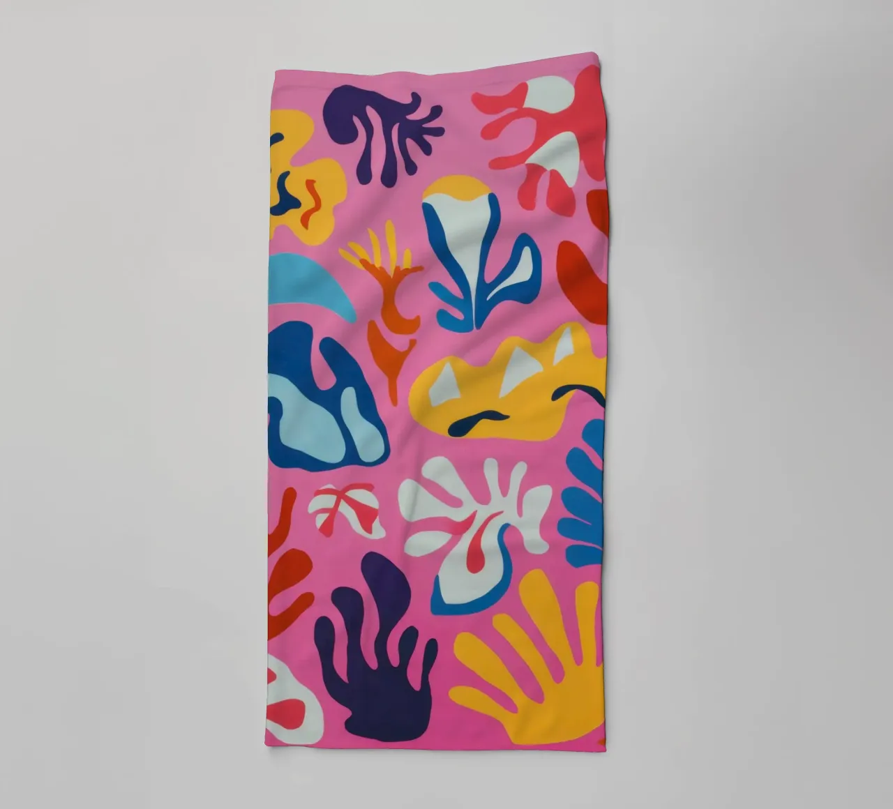 Speelse Vorm Carnaval badhanddoek van Luna Aura