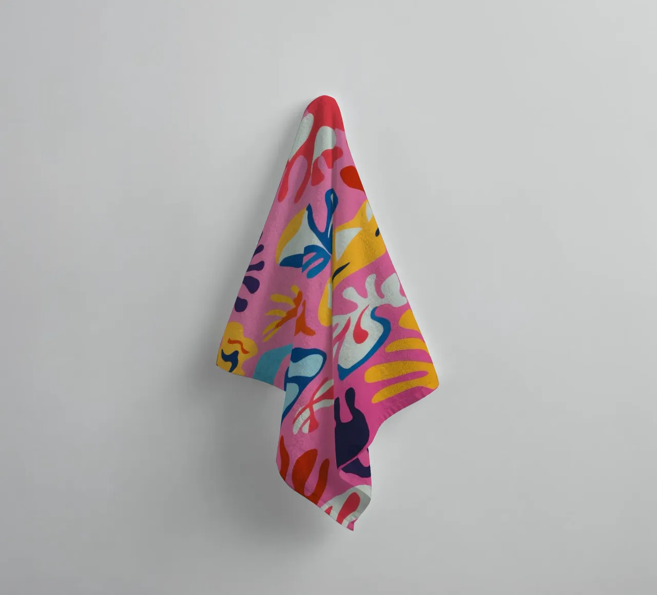 Speelse Vorm Carnaval badhanddoek van Luna Aura