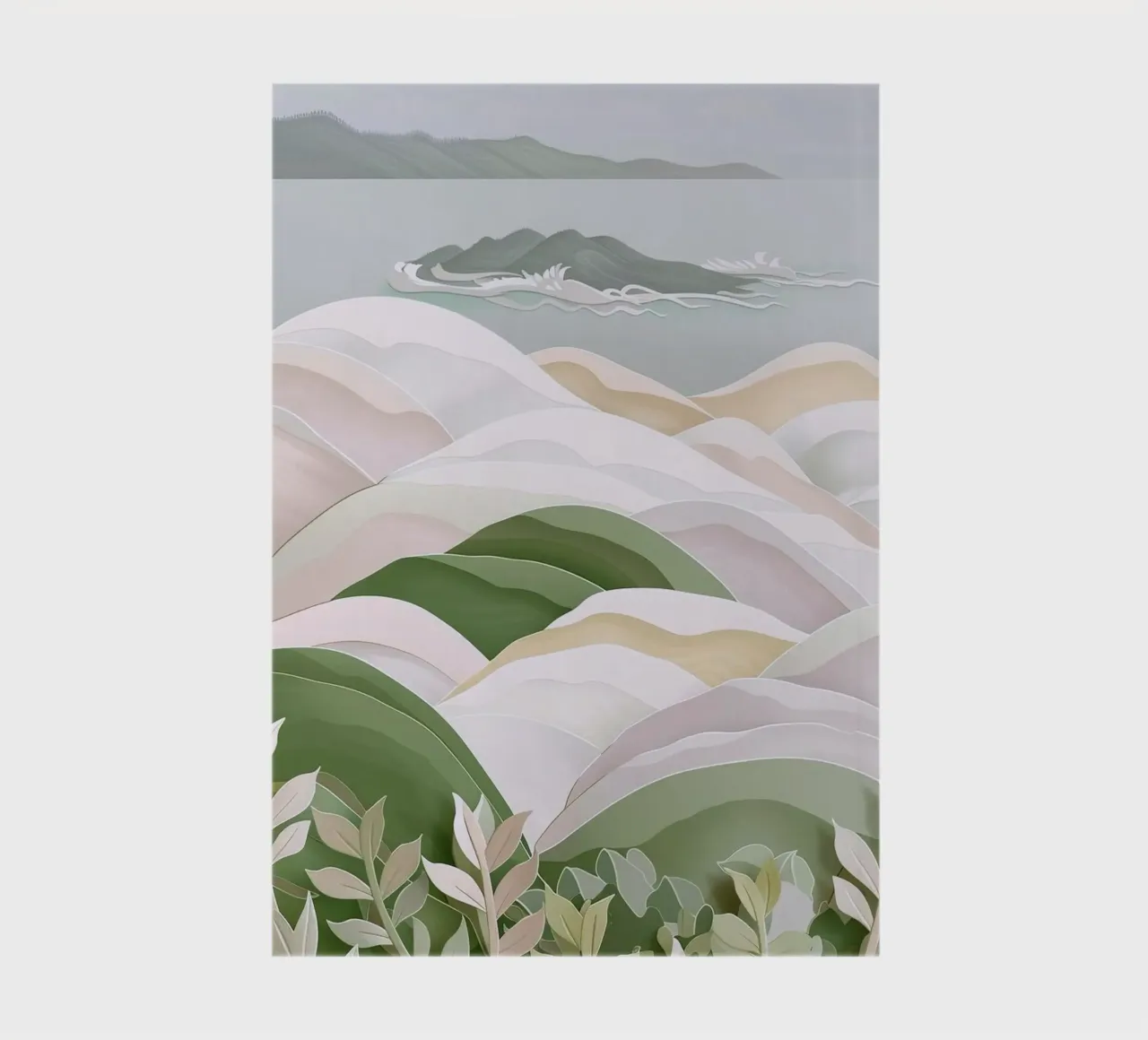 greenery plants notebook by Histrol