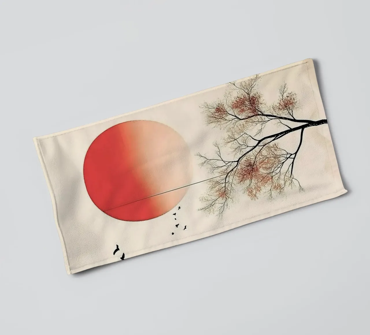 no leaves thin branches towel by Histrol