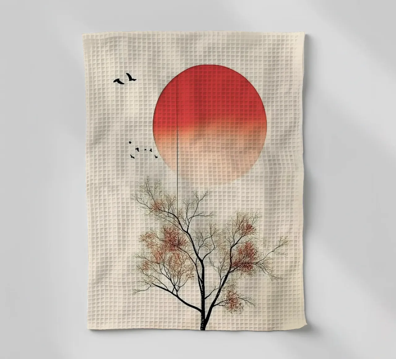 no leaves thin branches Geschirrtuch von Histrol