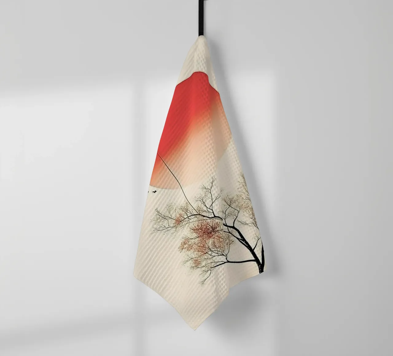 no leaves thin branches Geschirrtuch von Histrol