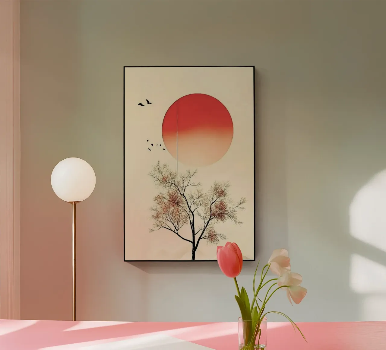 no leaves thin branches plexiglass da Histrol