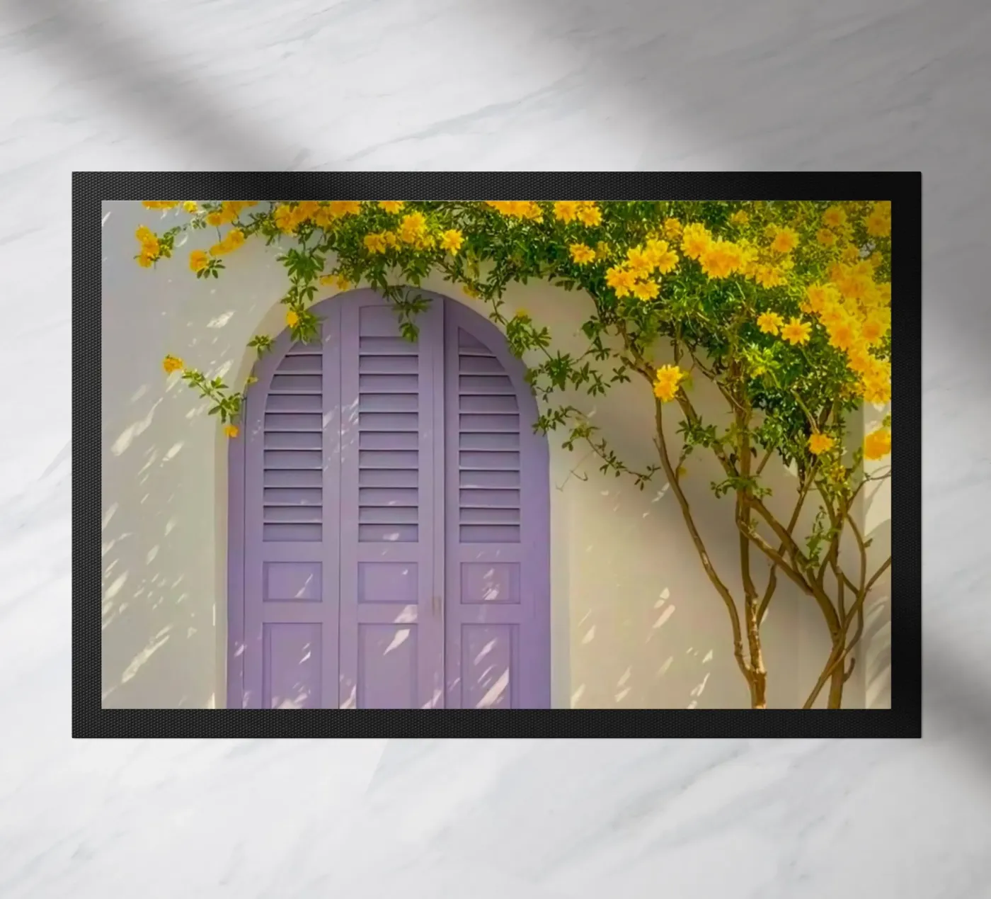 shadows stone path doormat by Histrol