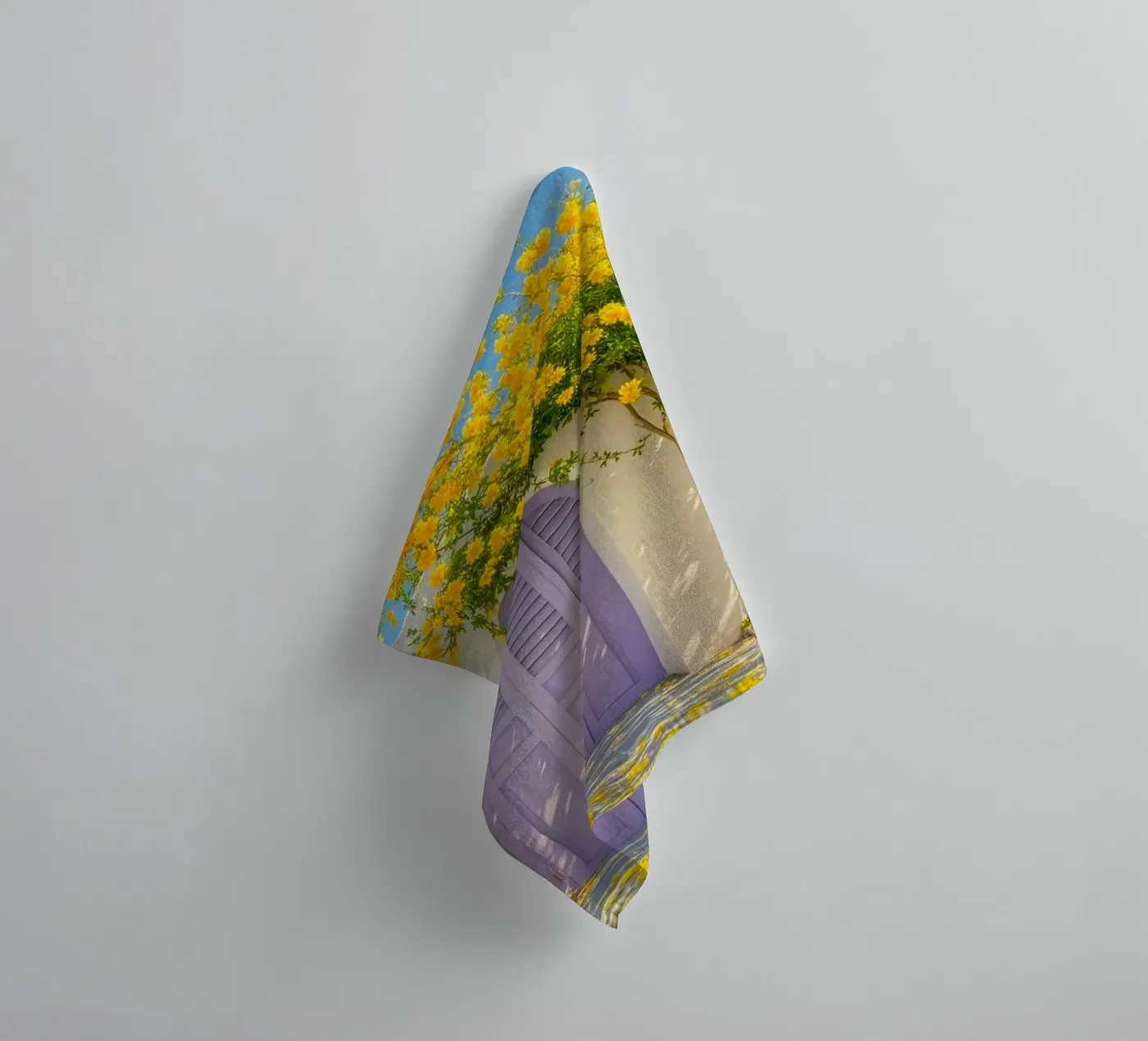 shadows stone path badhanddoek van Histrol