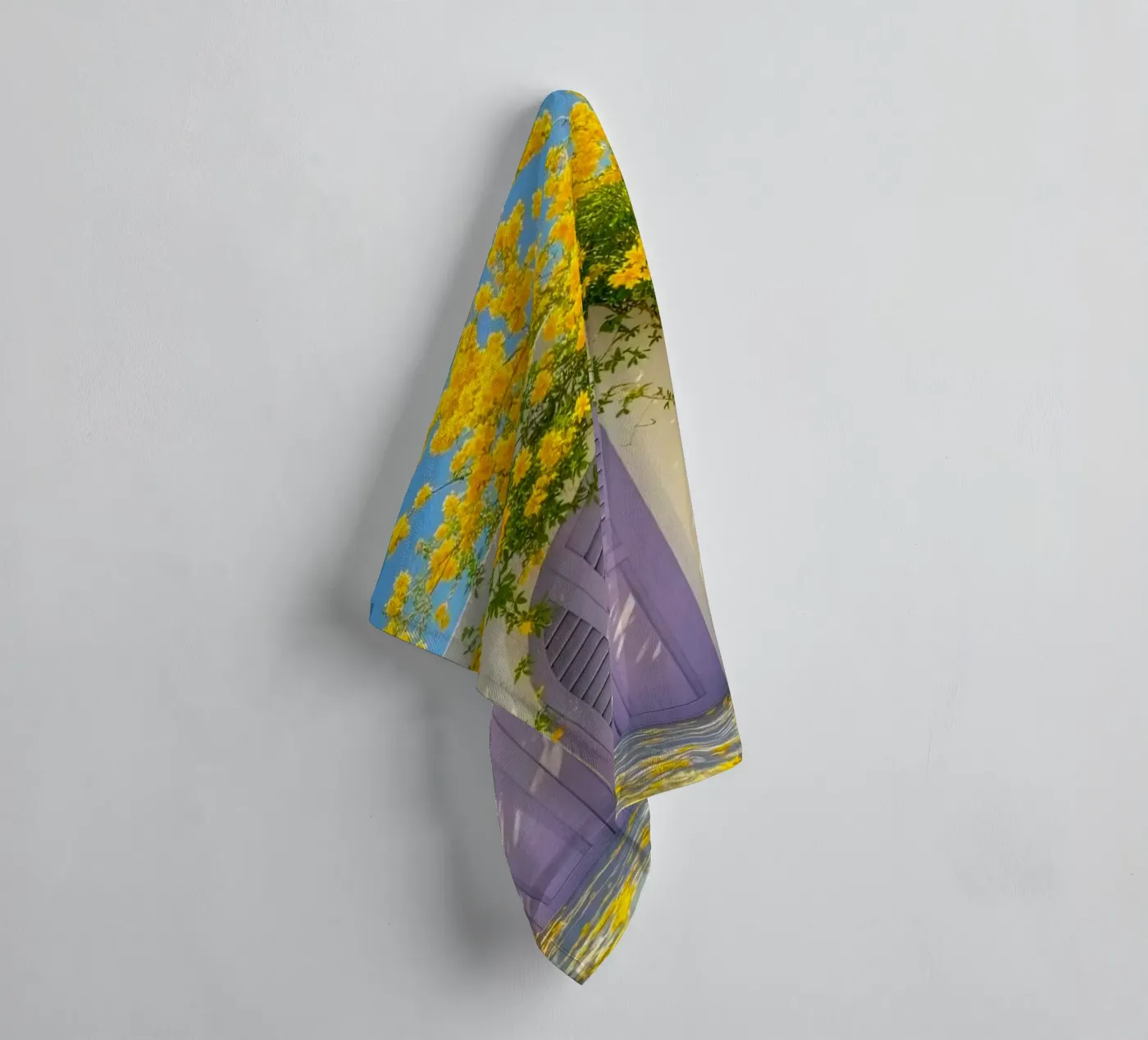 shadows stone path badhanddoek van Histrol